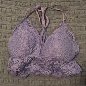 Aerie Lilac Padded Bralette